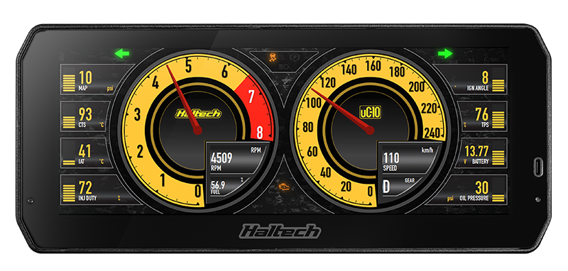 Haltech uC-10 Digital Dash with Haltech & Link ECUs [Guide]