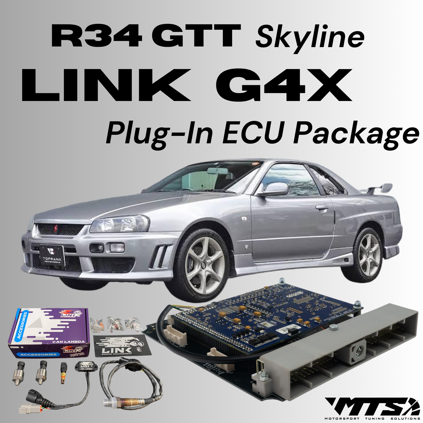 Link G4X Plug-In ECU Package - NISSAN Skyline R34 GTT NEO