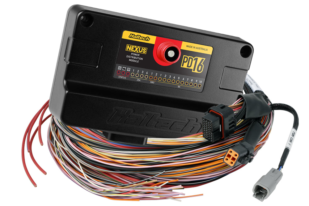 Haltech PD16 PDM + Flying Lead Harness (5M) HT-198201 motorsport tuning solutions