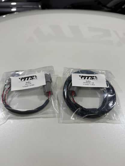 MTS CAN Bus Extension Cable – 1.2m Deutsch DTM4